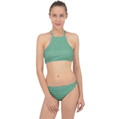 Green -1 Halter Bikini Set by nateshop