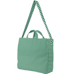 Green -1 Square Shoulder Tote Bag by nateshop