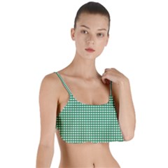 Green -1 Layered Top Bikini Top  by nateshop