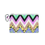 Zigzag-1 Canvas Cosmetic Bag (Small)