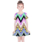 Zigzag-1 Kids  Simple Cotton Dress