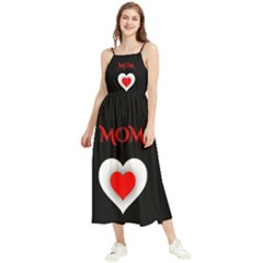Mom And Dad, Father, Feeling, I Love You, Love Boho Sleeveless Summer Dress by nateshop