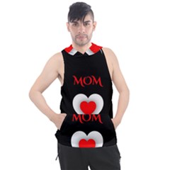 Mom And Dad, Father, Feeling, I Love You, Love Men s Sleeveless Hoodie by nateshop