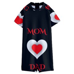 Mom And Dad, Father, Feeling, I Love You, Love Kids  Boyleg Half Suit Swimwear by nateshop