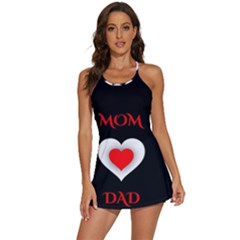 Mom And Dad, Father, Feeling, I Love You, Love 2-in-1 Flare Activity Dress by nateshop