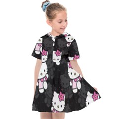 Hello Kitty, Pattern, Supreme Kids  Sailor Dress by nateshop