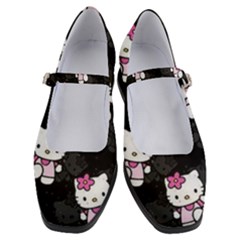 Hello Kitty, Pattern, Supreme Women s Mary Jane Shoes by nateshop