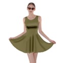 Brown, Color, Background, Monochrome, Minimalism Skater Dress View1