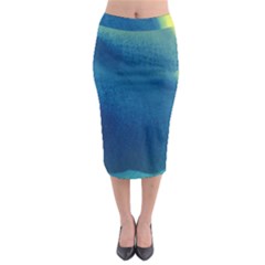 Plus, Curved Midi Pencil Skirt by nateshop