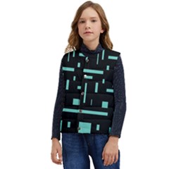Rectangles, Cubes, Forma Kid s Button Up Puffer Vest	 by nateshop
