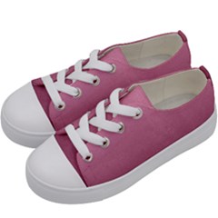 Background-27 Kids  Low Top Canvas Sneakers by nateshop