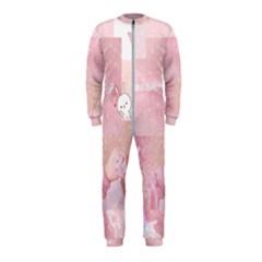 Pink Aesthetic, Clouds, Cute, Glitter, Hello Kitty, Pastel, Soft Onepiece Jumpsuit (kids) by nateshop