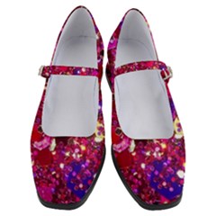 Pink Glitter, Cute, Girly, Glitter, Pink, Purple, Sparkle Women s Mary Jane Shoes by nateshop