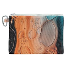 Water Screen Canvas Cosmetic Bag (xl) by nateshop