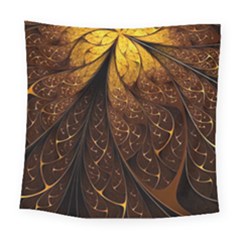 Gold, Golden Background Square Tapestry (large) by nateshop