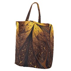 Gold, Golden Background Giant Grocery Tote by nateshop