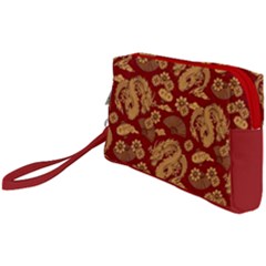 Vintage Dragon Chinese Red Amber Wristlet Pouch Bag (small)