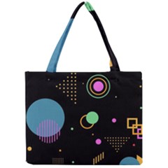 Colartive, Aesthetic, Amoled, Black, Colorful, Desenho Mini Tote Bag by nateshop