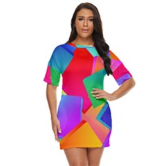 Colors, Color Just Threw It On Dress by nateshop