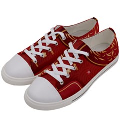 Holiday, Chinese New Year, Men s Low Top Canvas Sneakers by nateshop
