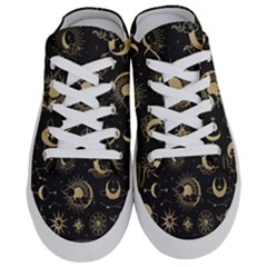 Asian Set With Clouds Moon Sun Stars Vector Collection Oriental Chinese Japanese Korean Style Half Slippers by Grandong