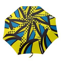 Colorful Abstract Background Art Folding Umbrellas by nateshop