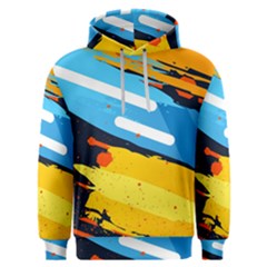 Colorful Paint Strokes Men s Overhead Hoodie by nateshop