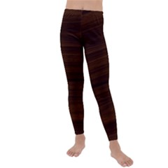 Dark Brown Wood Texture, Cherry Wood Texture, Wooden Kids  Lightweight Velour Leggings by nateshop