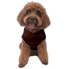 Dark Brown Wood Texture, Cherry Wood Texture, Wooden Dog Sweater by nateshop