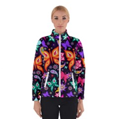 Floral Butterflies Women s Bomber Jacket by nateshop