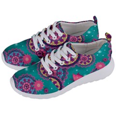 Floral Pattern, Abstract, Colorful, Flow Men s Lightweight Sports Shoes by nateshop