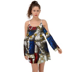 Knight Armor Boho Dress by Cemarart