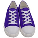 Ultra Violet Purple Women s Low Top Canvas Sneakers View1