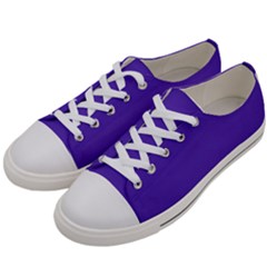 Ultra Violet Purple Women s Low Top Canvas Sneakers by bruzer