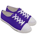 Ultra Violet Purple Women s Low Top Canvas Sneakers View3