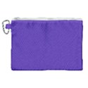 Ultra Violet Purple Canvas Cosmetic Bag (XL) View1