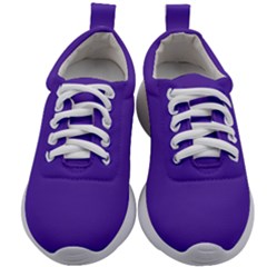 Ultra Violet Purple Kids Athletic Shoes by bruzer