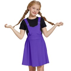 Ultra Violet Purple Kids  Apron Dress by bruzer