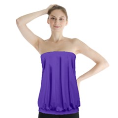 Ultra Violet Purple Strapless Top