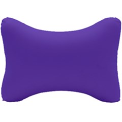 Ultra Violet Purple Seat Head Rest Cushion by Patternsandcolors