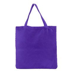 Ultra Violet Purple Grocery Tote Bag by Patternsandcolors