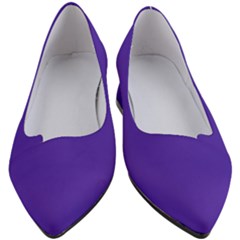 Ultra Violet Purple Women s Block Heels  by Patternsandcolors