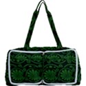Green Floral Pattern Floral Greek Ornaments Multi Function Bag View1