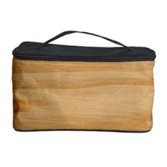 Light Wooden Texture, Wooden Light Brown Background Cosmetic Storage Case by nateshop