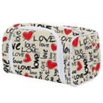Love Abstract Background Love Textures Toiletries Pouch