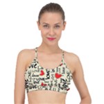 Love Abstract Background Love Textures Basic Training Sports Bra