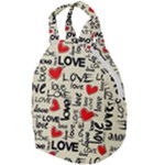 Love Abstract Background Love Textures Travel Backpack