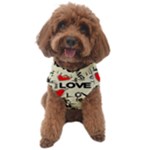 Love Abstract Background Love Textures Dog Sweater