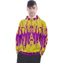Yellow And Purple In Harmony Men s Pullover Hoodie View1