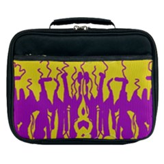 Yellow And Purple In Harmony Lunch Bag
